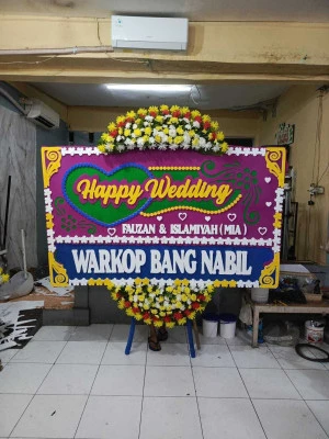 Papan Bunga di Kosambibatu Cilebar
