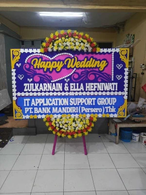 Papan Bunga di Kosambibatu Cilebar
